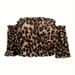 Cross-border European American New Fashion Sexy Women's Leopard Print Flared And Top Two-piece Set Summer Dress_ecoleips.com