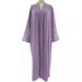 Heavy Embroidery Muslim Clothing Fashion Elegant Pocket Cardigan Tie Dress Robe_ecoleips.com