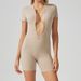 High-Waisted Slim-Fitting Hip-Lifting Women's Stretchy Bodysuit For Running Fitness Yoga Autumn Flattering Sportswear_ecoleips.com