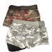 Women's American Retro Camouflage Sports Shorts Summer Tight Hip Outerwear Slimming Hot Pants Girls' Fashion_ecoleips.com
