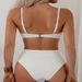 Women's Sexy Solid Color Bikini Set - High-Cut Split Swimsuit For Beach & Hot Spring (European & American Style)_ecoleips.com