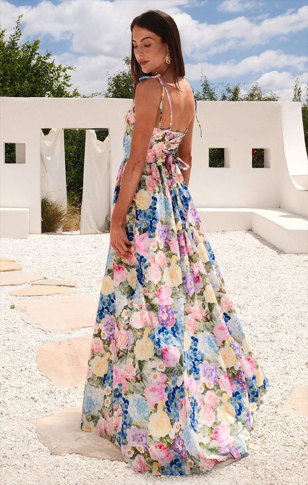 Women's Fashion Printed Elegant Long Fairy Evening Party Dress Formal Banquet Luxury Prom Gown Dinner Evening Dress For Ladies_ecoleips.com