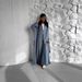 Muslim Dress Women Middle Eastern Style Drawstring Cardigan Robe – Modest Loose Fit Abaya With Pockets & Comfortable Design_ecoleips.com