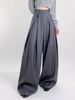 Aria Basics European And American Style Women's Suit Pants, 2025 Spring New Fashion, American-style Trendy Loose-fitting Drapey_ecoleips.com