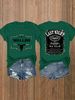Wallen Last Night Women's Tee - Country Music Graphic, Casual Pink Top_ecoleips.com