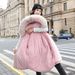 Women's Clothing Parker Cotton Coat Women Winter New Down Cotton Coat Women's Clothing Waist Slim Fit Warm Student Cotton Coat_ecoleips.com