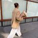 ZA Best-selling Cross-border Foreign Trade European And American Style Women's Suede Wide-shoulder Jacket_ecoleips.com