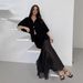 Women's Clothing Suits Spring And Autumn High End Simple Splicing Skirt Knitted Two Piece Suit_ecoleips.com