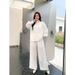 French-Inspired Lace Blouse & Wide-Leg Pants Set – Elegant & Flowy Two-Piece Outfit (S-XL, Boho Chic & Office Ready)_ecoleips.com