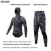 Aria Basics 5mm Diving CR Fishing Hunting Suit, Two-piece Thickened Rubber Wetsuit For Winter Swimming, Surfing, And Freediving_ecoleips.com