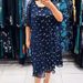 2024 European American Foreign Trade Women's Clothing, Elegant And Stylish Plus-size Chiffon Printed Short-sleeve_ecoleips.com