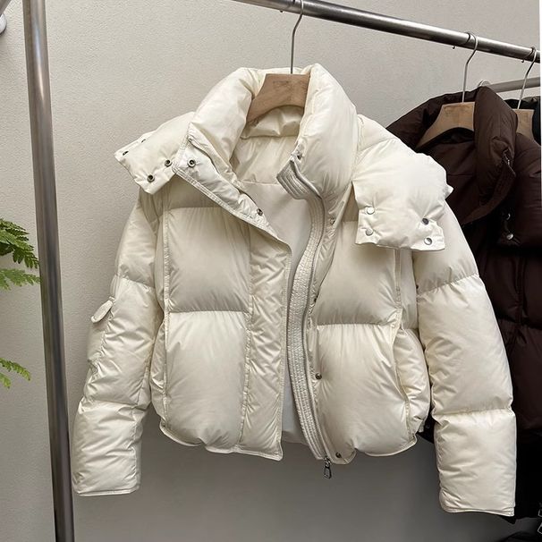 Girl Girl 2025 Small Size Oversize Women's Loose Niche Design Cotton Coat Puffer Jacket Trendy_ecoleips.com