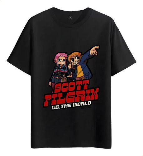 Women's T-Shirts Tshirt Muscle Freaks Scott Pilgrim Style Graphic T-shirt_ecoleips.com