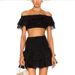 Cross-border Ready-to-ship Style Off-shoulder Short Top + Bodycon Layered Skirt Women's Summer Seaside Vacation_ecoleips.com