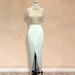 Women's Clothing Summer New Sexy Transparent Tulle Beaded Hairpin Evening Dress Party Dress_ecoleips.com