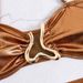 Aria Basics Cross-border Three-piece Bikini Set, European And American Sexy Foreign Trade Skirt-style Cover-up, Metal Hollow-out_ecoleips.com