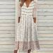 European And American Cross-border Women's Clothing, New Spring-summer Styles, Trendy Printed Buttoned Mid-sleeve_ecoleips.com