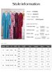 Elegant V Neck High Waist Floral Print Long Dress Women Casual Vacation Wear_ecoleips.com