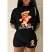 Women's Clothing Casual Two-Piece Outfit – Stylish T-Shirt & Effortless Style, All-Day Comfort Shorts Set For Everyday Comfort_ecoleips.com