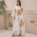 Women's Clothing Burnt Flower Sequined Skirt Light Luxury Celebrity Party Dress Skirt Muslim Robe Abaya_ecoleips.com