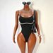 Women's Solid Color Backless Sexy Suspender Jumpsuit 2026 European And American CNew Bodysuit_ecoleips.com