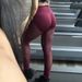 Seamless High-Waist Yoga Pants With Mesh Panels – Butt-Lifting, Breathable & Ultra-Stretch For Gym, Running & Dance (Black/Bordeaux/Ice Grey/Blue)_ecoleips.com