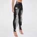 Women's High-Waisted Stretch Ripped Jeans – Slim Fit Skinny Denim Pants With Distressed Details, Comfortable & Trendy Casual Trousers_ecoleips.com
