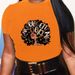 Summer European And American Cross-border Foreign Trade Plus-size T-shirt, Round-neck Casual Loose-fitting Short-sleeve_ecoleips.com