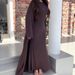 Autumn Luxury Two-Piece Long Dress Set – Slim Fit Fish Tail Maxi Dress With Comfortable Loose Waist, Casual Elegant Outfit For Women_ecoleips.com
