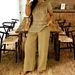 V-Neck Floral Print Lounge Set - Soft Stretch Jogger Pants & Tunic Top For Women_ecoleips.com