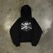 DIY Street Style Women's Skull Print Loose Casual Hooded Sweatshirt Autumn Winter Y2K Fashion_ecoleips.com