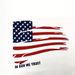 Aria Basics Aria Basics European Women's Clothing Spring And Autumn Round Neck Casual Striped American Flag Print Loose Long Sleeve_ecoleips.com