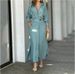 New Solid Color Dress Coat Long Sleeve Temperament Shirt Women's Clothing Lazy Wind Small Woman_ecoleips.com
