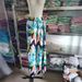 Spring European And American New Women's Fashion Casual Printed Stretch High Waist Wide Leg Pants Trousers_ecoleips.com
