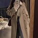 New Spring And Autumn British Style High End Wind Jacket For Women, Medium To Long, Small, Popular Khaki Coat_ecoleips.com