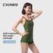 Swimsuit Women's One-piece Flat-angle Professional Racing Swimming Pool Special Adult Training Swimsuit_ecoleips.com