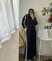 Women's Two Piece Set Stand Collar Striped Short Cardigan Sweatshirt And Slimming High Waisted Long Skirt Spring Autumn New Style_ecoleips.com