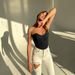 Aria Basics Aria Basics 2024 Summer New European And American Women's Fashion Fishbone Waist Cinching Racerback Vest Outerwear Wrapped Chest_ecoleips.com