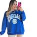 European And American Women's Long Sleeved Sweatshirt 2025 New Cross Border Fashion Print Thickened Casual Versatile Wholesale_ecoleips.com
