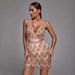 Women's Clothing New Bandage Dress Puff Sleeves Slim Fit Split Temperament Tassel Women's Mid Length Skirt_ecoleips.com