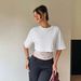 Summer Holiday Two Piece Lace Trimmed Slim Fit Hollow Out Sexy Short Sleeved Women's T Shirt Top_ecoleips.com