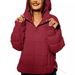 Women's Stylish Oversized Hooded Sweatshirt – Soft Cotton Blend Pullover With Round Hem_ecoleips.com