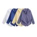 Verve 2025 Spring New Women's Fashion Cotton Batwing Striped Turn-down Collar Long Sleeve Shirt2025458_ecoleips.com