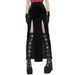 Voya Women's Clothing, European And American Street Rock Style, Sexy Split Halloween Skirt, Split Sexy Skirt_ecoleips.com