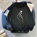 2025 New Large Size Printed Autumn Winter Loose Fleece Hooded Sweatshirt Women Long Sleeve Top Jacket_ecoleips.com