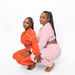 Women's Fashionable Casual Sports Suit Solid Color Long Sleeve Zipper Two Piece Set Spring Autumn_ecoleips.com