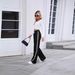 Women's Vintage Side Stripe Color Block Wide Leg Sweatpants – Loose Fit Slimming Casual Sport Pants For Spring 2026_ecoleips.com