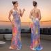 Women's Clothing Fashion Women's Clothing Sexy Sling Sequins Slim Fitting Arm Dress_ecoleips.com