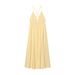 Aria Basics Aria Basics Cross-border Foreign Trade Wholesale European And American Style Women's Clothing Sexy Backless Slim-fit Drapey V-neck_ecoleips.com