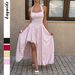 DiYun European And American Elegant Style Halter Neck Strapless Waist-Cinching Long Dress Women's Clothing 2026 Summer_ecoleips.com